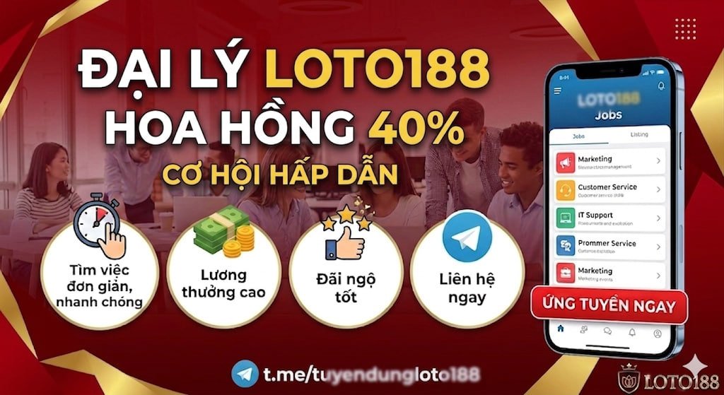 Các điều khoản đại lý tại Loto188