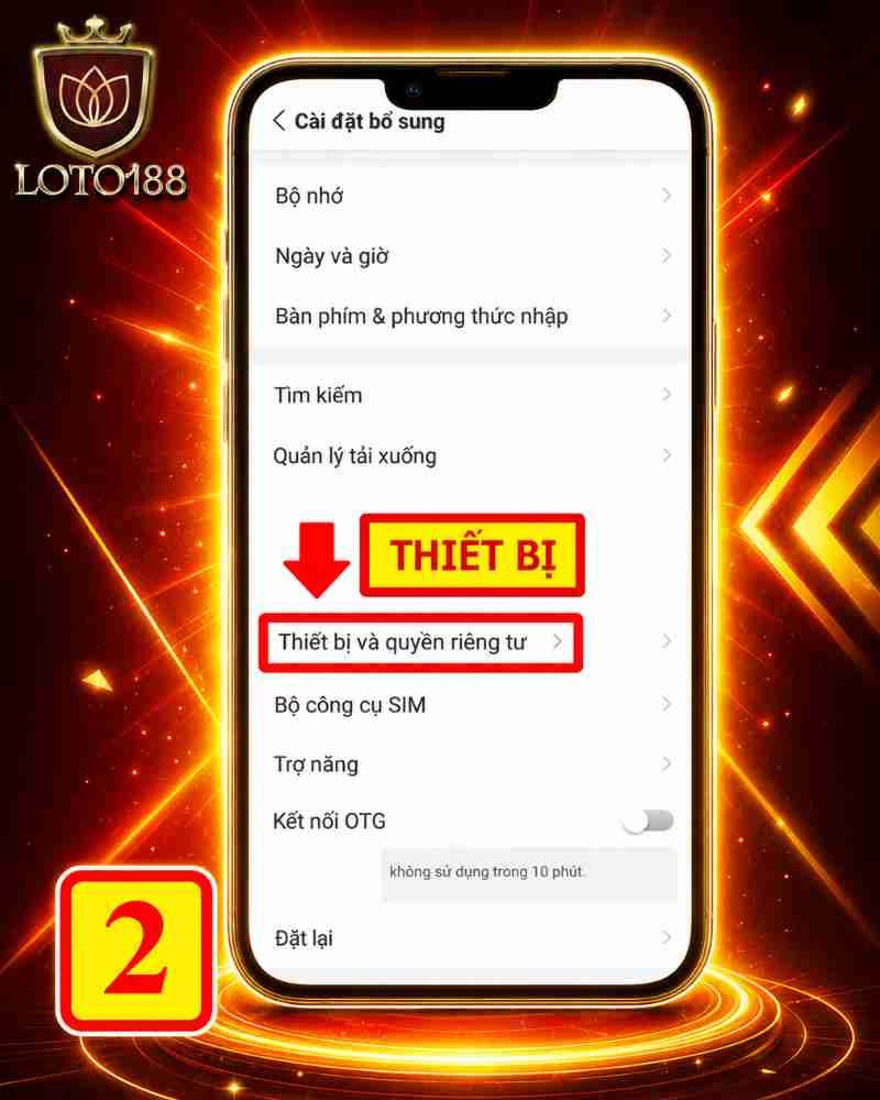 Mở file APK để cài đặt Loto188