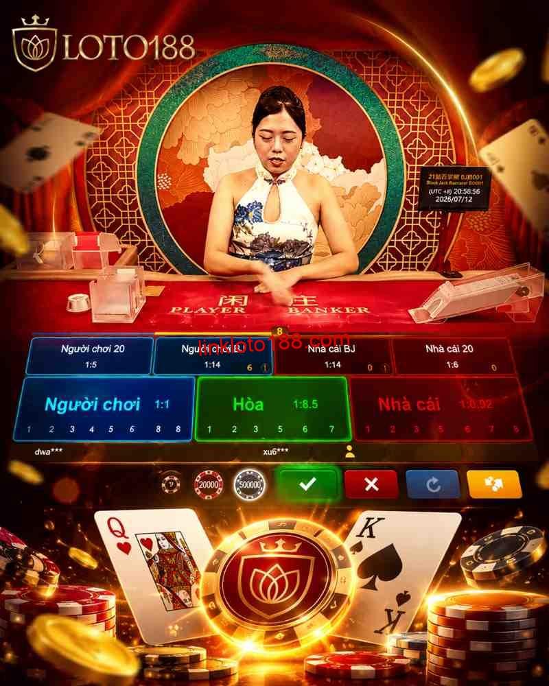 . Cách chơi sảnh BBIN Casino trong trang game Loto188 bước 6: Theo dõi kết quả
