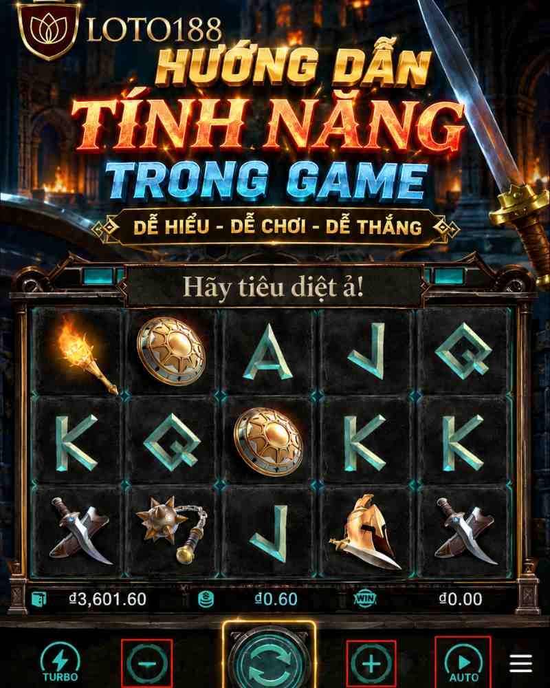 Cách chơi Slot PG tại Loto188 với tính năng Auto Spin