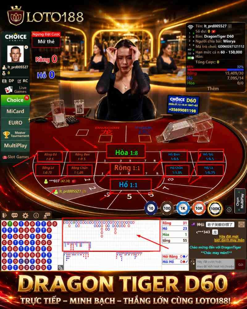 Play Ace tại Loto188 là gì trong khu vực casino và live casino?