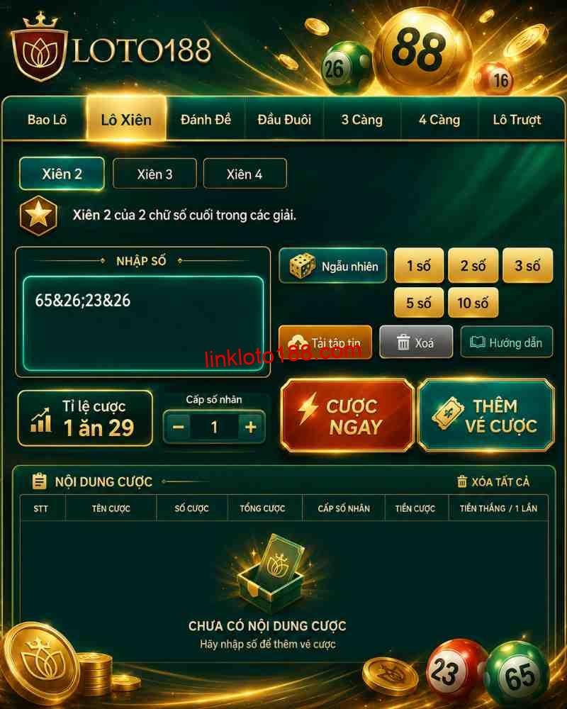 Cách Chơi Xổ Số Siêu Tốc 2 Phút Loto188 