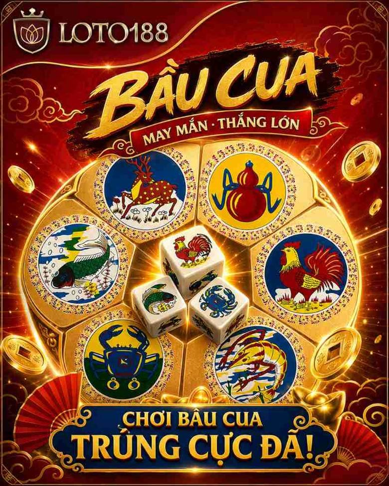 Bầu Cua 1 Giây Loto188: Hướng Dẫn Cách Chơi Game Bầu Cua Online