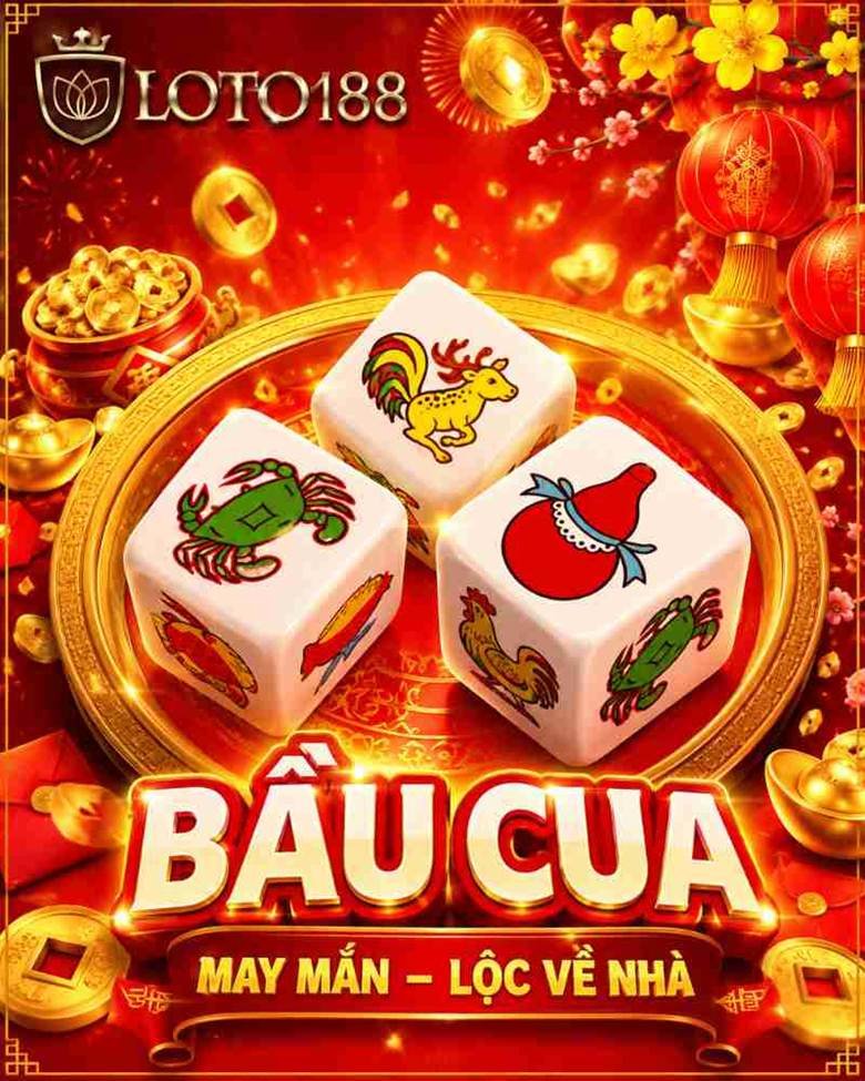 Bầu Cua 1 Giây Loto188: Ưu Điểm Khi Chơi Game Bầu Cua Online Tại Loto188