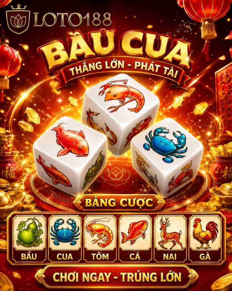 Tổng Quan Game Bầu Cua Loto188 Và Sức Hút Của Bầu Cua Online
