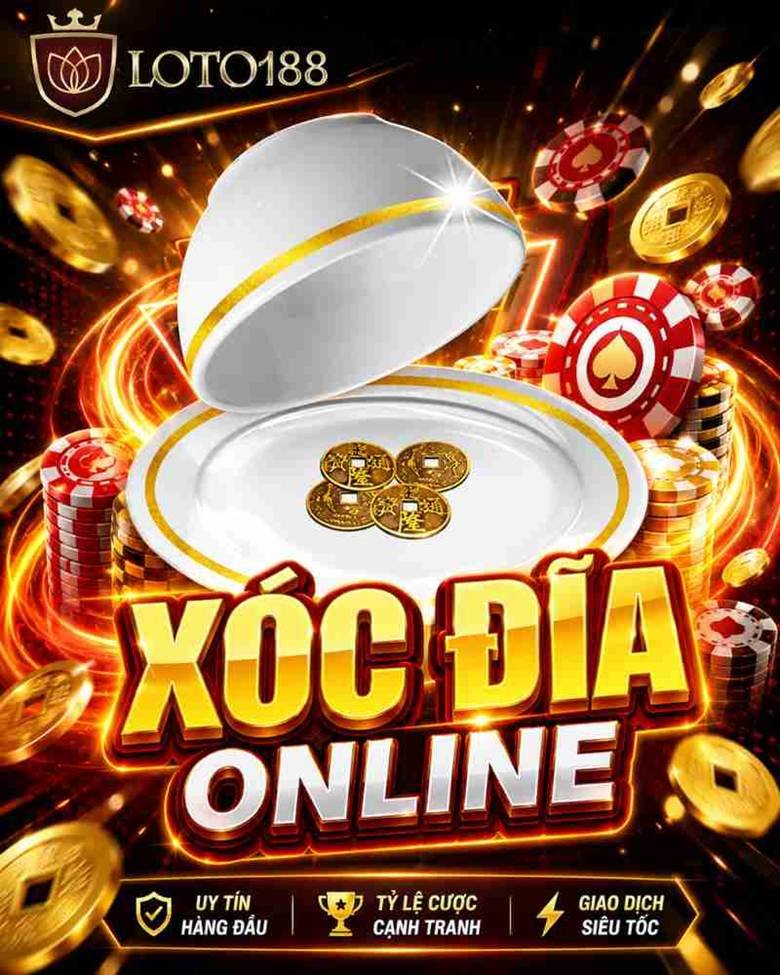 Game xóc đĩa 1 giây loto188 – Cách chơi xóc đĩa online nhanh, dễ hiểu tại Loto188