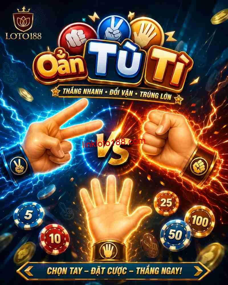 Oẳn Tù Tì 1 Phút Tại Loto188 Cách Chơi Đơn Giản